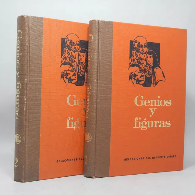 Genios Y Figuras Readers Digest 1982 2 Tomos P4