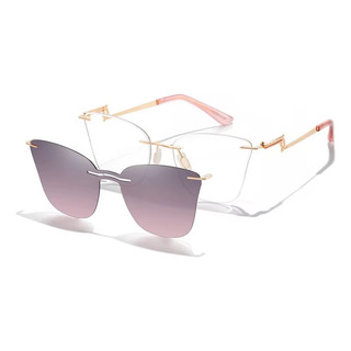 Lentes Con Clip Ojo De Gato Mujer Armazón Oftálmico Elegante Lentes Con Clip Ojo De Gato Mujer Armazón Oftálmico Elegante