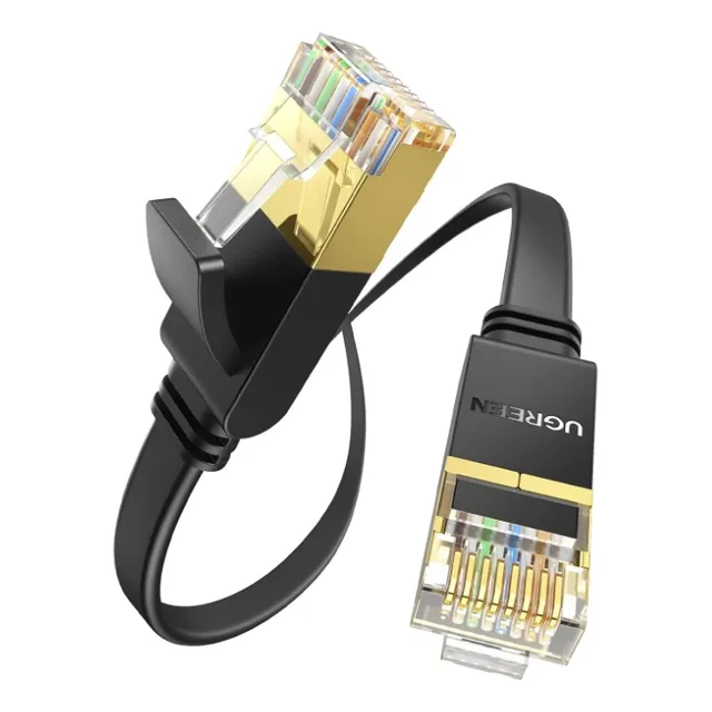 Cable De Red Lan Ugreen Ethernet Cat7 Ftp Chato 20m 10gbps