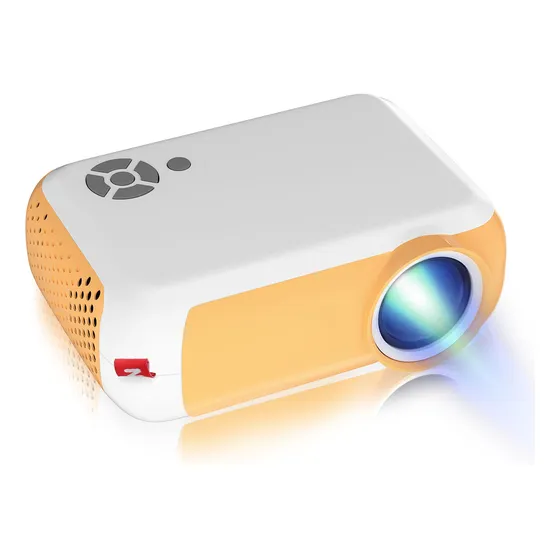 Proyector Mini Ourlife Proyector A10 2000lm Blanco Y Naranja Blanco/naranja