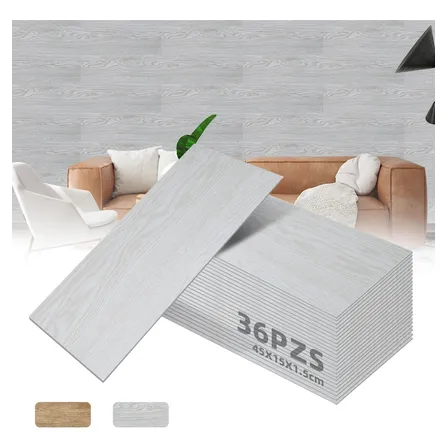 36pcs Alfombras Para Piso,duela Vinilica,piso Madera 45x15cm