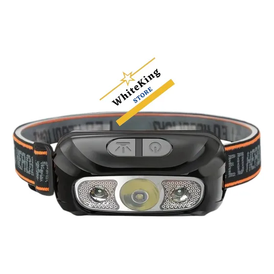 Linterna Lampara Cabeza Luces Led Recargable Sensor Movilida