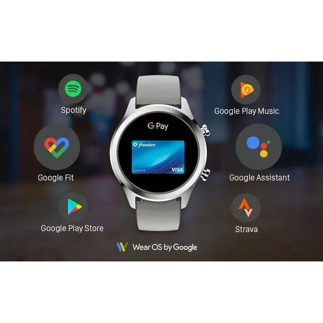 Reloj Inteligente Smartwatch Ticwatch C2 Plus Con Wear Os