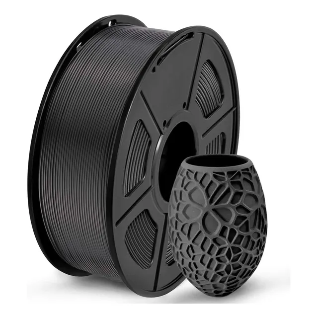 Filamento Pla De 1.1kg, Jayo Para Impresora 3d De 1.75 Mm Color Negro