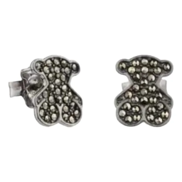 Aretes Tous Plata Con Circonia Gris Off 40 %