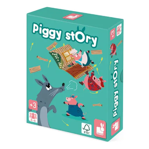 Piggy Story Juego De Habilidad Janod