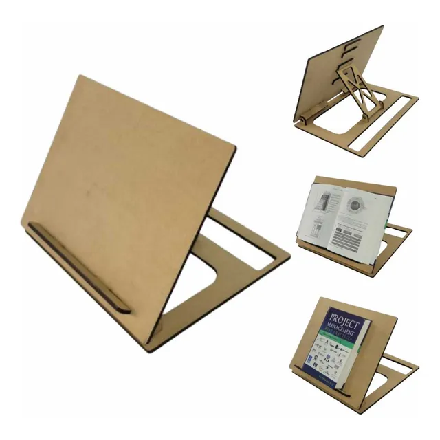 Plano Inclinado Mesa Estudo Flip Draw Suporte Livro Kindle N