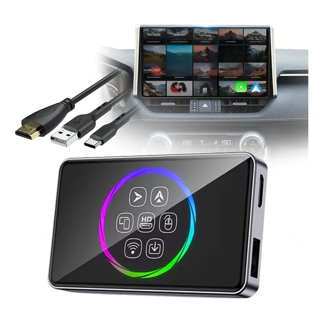 Adaptador Inalambrico Para Auto Carplay Y Android 16 Gb