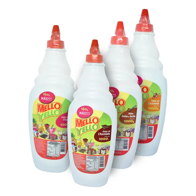 Salsa Para Helado Mello Yello 1kg Sabores Surtidos X10u