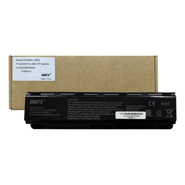 Bateria Toshiba C850 C855d C845d L855 L830 C840 Pa5024u-1brs