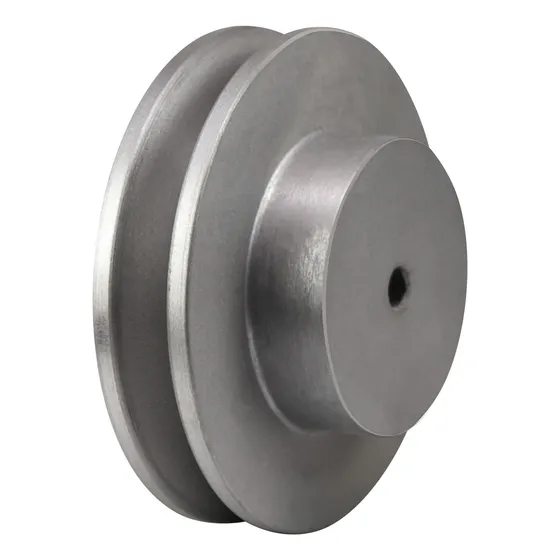 Polea 4x1 Ra De Aluminio.   4 Pulgadas Con 1 Ranura Tipo A.