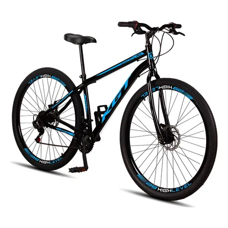 Bicicleta Aro 29 Aço Carbono Freios A Disco 21 Marchas
