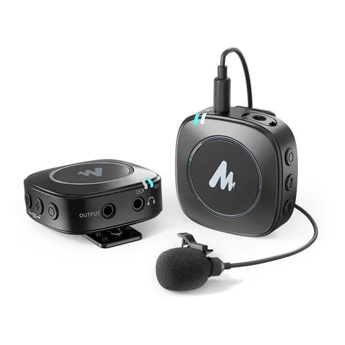 Micrófono Inalámbrico Wireless Wm820 Maono Color Negro