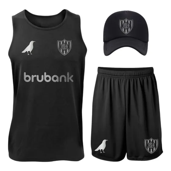 Conjunto Musculosa Short Gorra Deport Futbol Argentino Club
