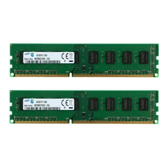 Memória Pc Desktop Samsung 8gb (2x4gb) Ddr3 1600 Pc3 12800u