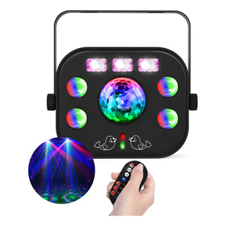 Canhão 5 Em 1 Mult Raio Strobo Led Rgbw Laser Luz Uv Dmx Dj Canhão 5 Em 1 Mult Raio Strobo Led Rgbw Laser Luz Uv Dmx Dj