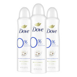 Deodorant Dove 0% Aluminio En Aerosol Seco De Algodón Con Fl Deodorant Dove 0% Aluminio En Aerosol Seco De Algodón Con Fl