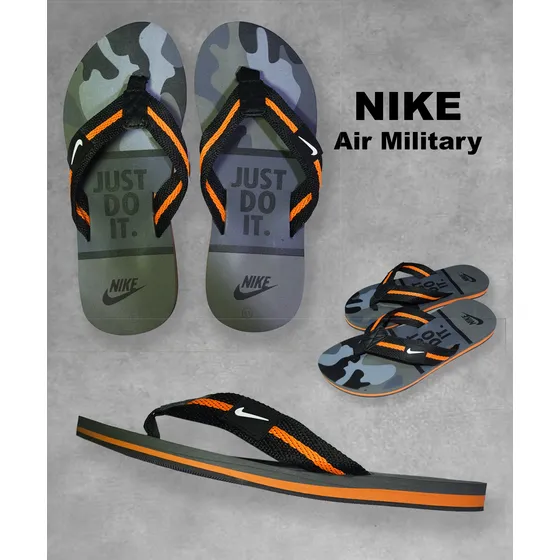 Sandalias Nike Jdi Military Cholas Alohas Hombre Caballero.