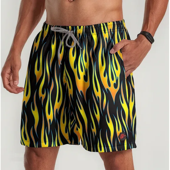 Short Bermuda Flames 4