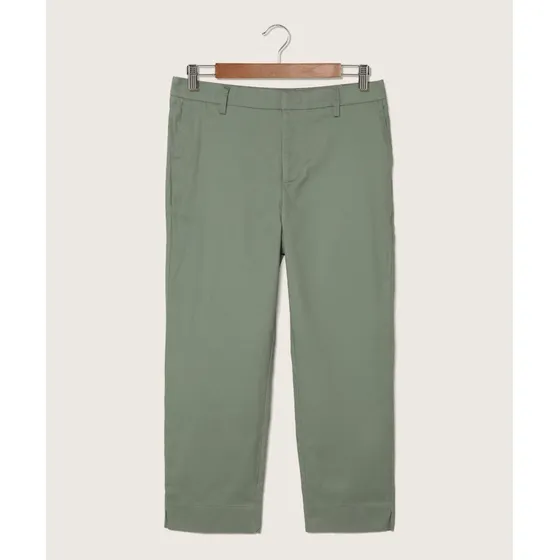 Pantalon Mujer Patprimo Capri Verde Algodón 30071624-60606