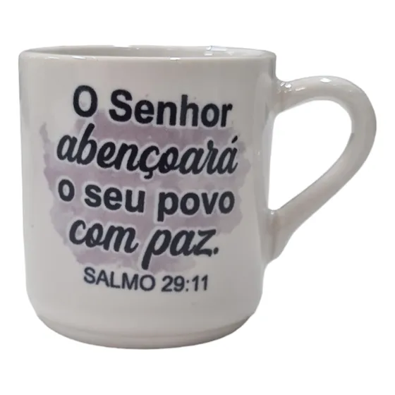 06 Xícaras Sortidas Com Versículos 