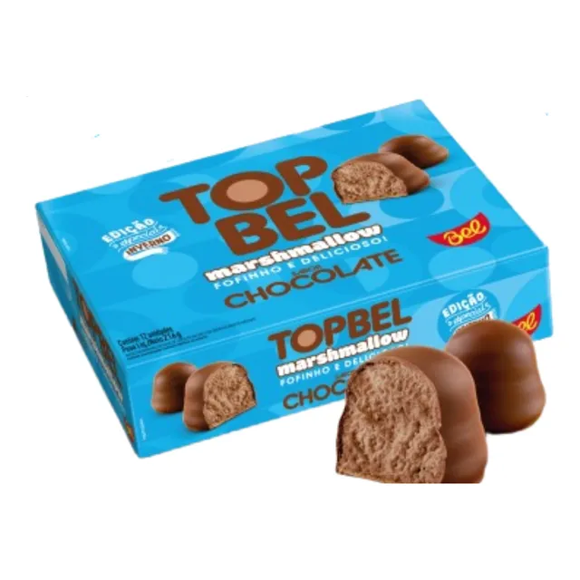 Top Bel Topbel Marshmallow Chocolate C/12un Bel