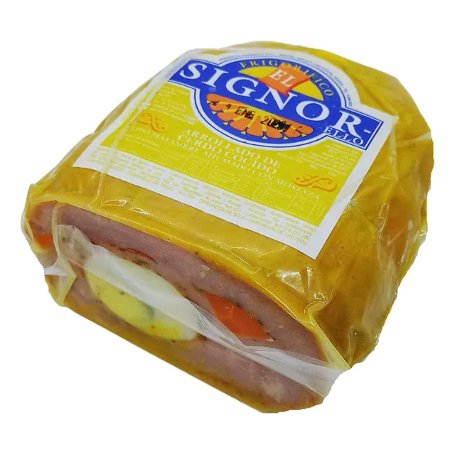 Fiambre Matambre De Cerdo Arrollado Mostaza Signorello 1kg.