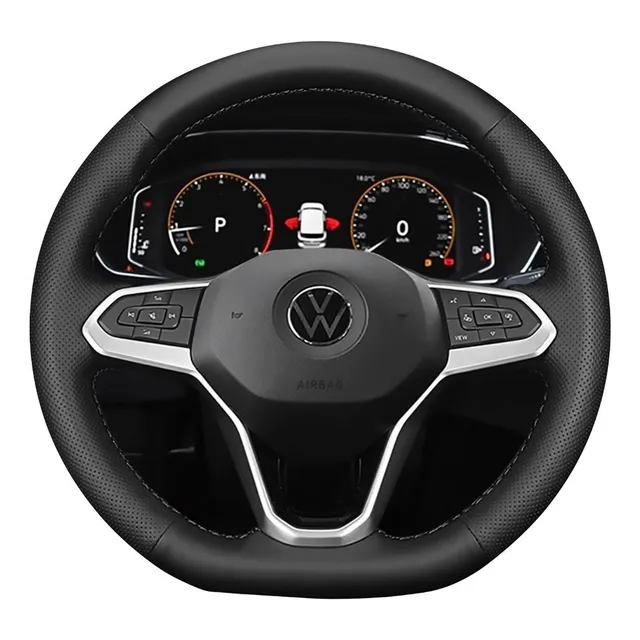 Forro Funda Volante Volkswagen Taos Tiguan Jetta Golf Piel