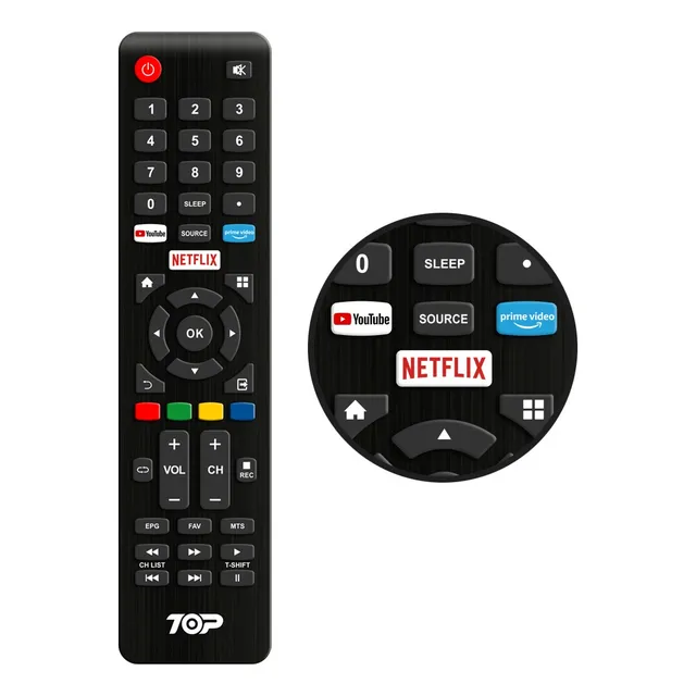 Control Remoto Top Digital Netflix Youtube