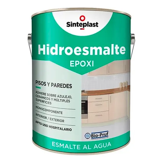 Epoxi Para Azulejos Hidroesmalte Sinteplast Cerámica 4 Lts
