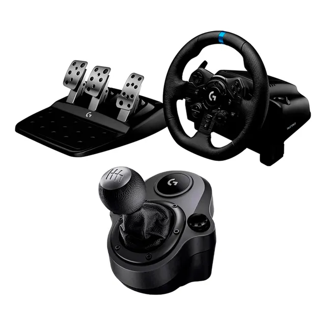 Kit Volante Con Palanca Y Pedales Logitech G923 Compatible con Playstation 4 Y Playstation 5