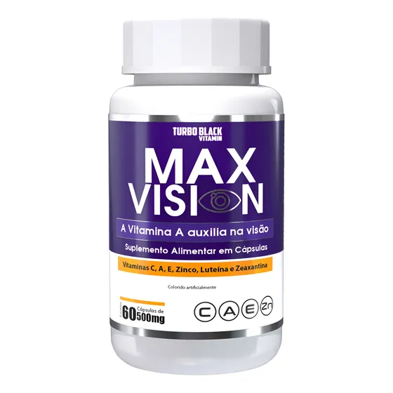 Max Vision Advance - Luteína, Zeaxantina & Astaxantina 60cáp