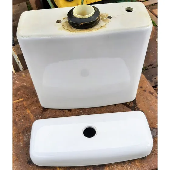 Mochila Para Baño Apoyo Capea Porcelana.cuerpo Y Tapa Fisura
