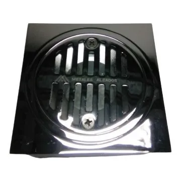 Rejilla Centro Piso Adaptable Circular O Cuadrada 10x10cm 