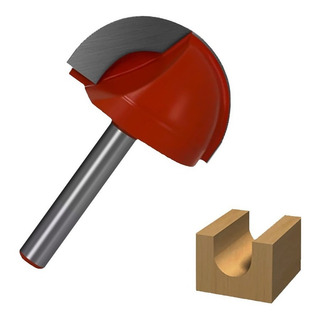 Broca De Fresado Router Cnc Madera Mdf 6mm Redonda Bola 32mm Broca De Fresado Router Cnc Madera Mdf 6mm Redonda Bola 32mm