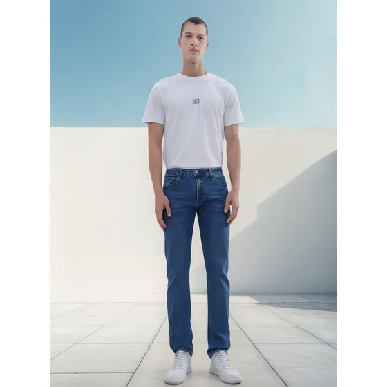 Jean Para Hombre Regular Marca Seven En Color Azul #45160548