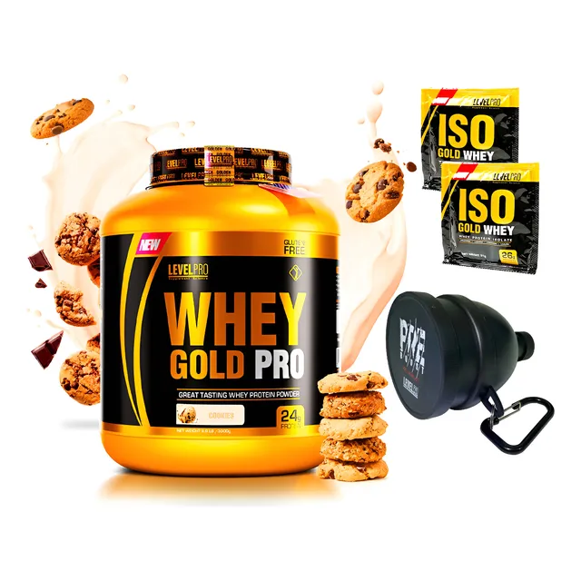 Whey Gold Pro - Level Pro 6.6 Libras + Envío Gratis