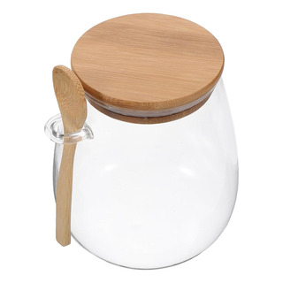 Juego De Botes De Almacenamiento De Cocina De Vidrio 600ml Juego De Botes De Almacenamiento De Cocina De Vidrio 600ml