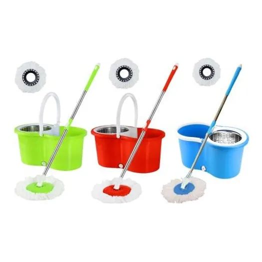 Mopa Hants Mopa Giratoria Centrifuga con balde centrifugador Azul, Verde y Rojo