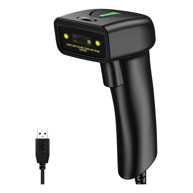 Scanner Lector Pistola Escaner Codigo De Barras Usb Preciso