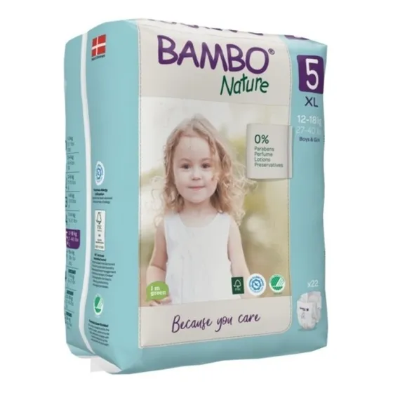Pañal Bambo Nature Eco-friendly 5