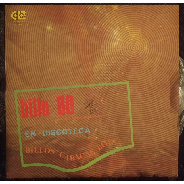 Disco Vinilo O Acetato De La Billo 80, Billo's Caracas Boys