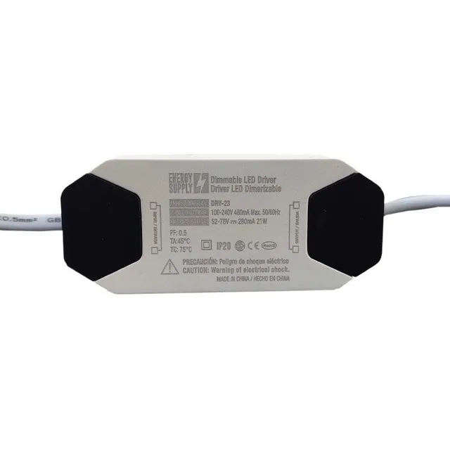 Driver Led Dimeable Dimerizable Salida 52-78vdc 21w 280ma