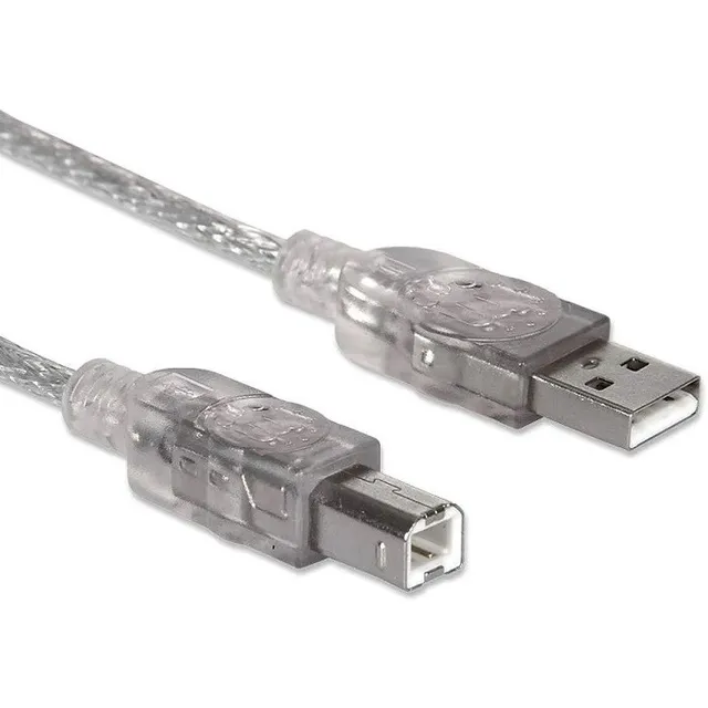 Cable Usb 2.0 Impresora Manhattan A-b 5 Metros 345408