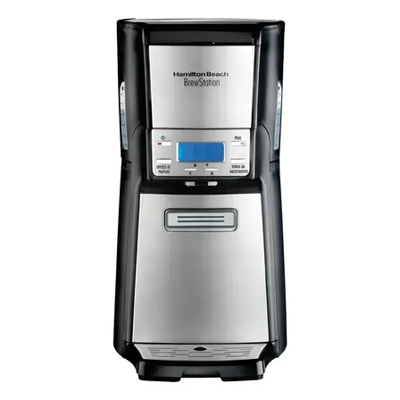 Cafeteira Elétrica Digital Hamilton Beach Brewstation Elite Preto/prateado 220v