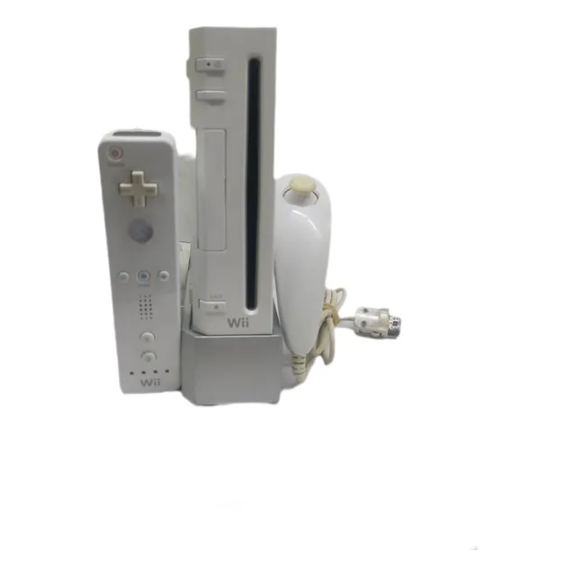 Consola De Nintendo Wii Blanca Blanco