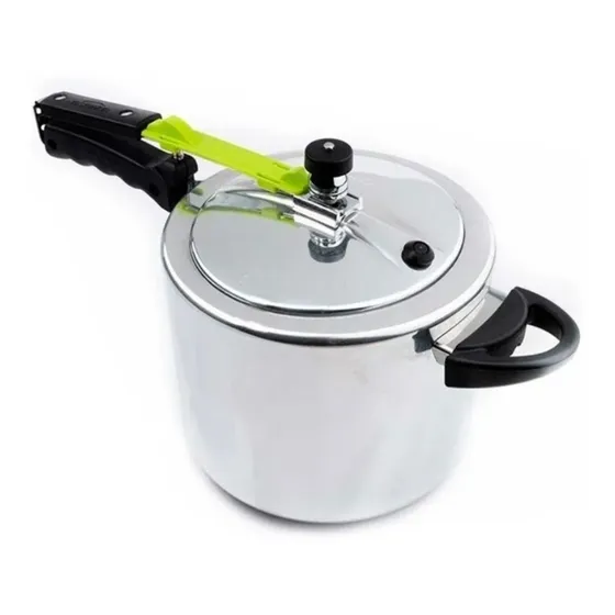 Olla De Presion 6 Litros Universal Tradicional Aluminio 236 Color Gris