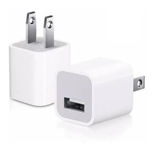 Cubo Usb 5 W Original iPad Mini 2 3 4 iPhone 5s 5c 6 7 8 Se1