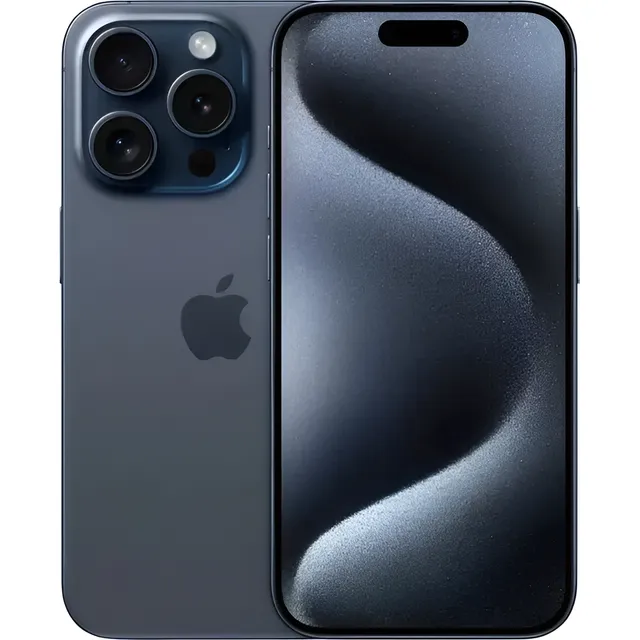 Apple Iphone 15 Pro 128 Gb Azul Titanio Grado A Azul Oscuro (Reacondicionado)