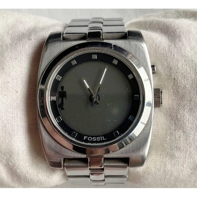 Reloj Acero Inoxidable - Robot Bailando - Marca Fossil